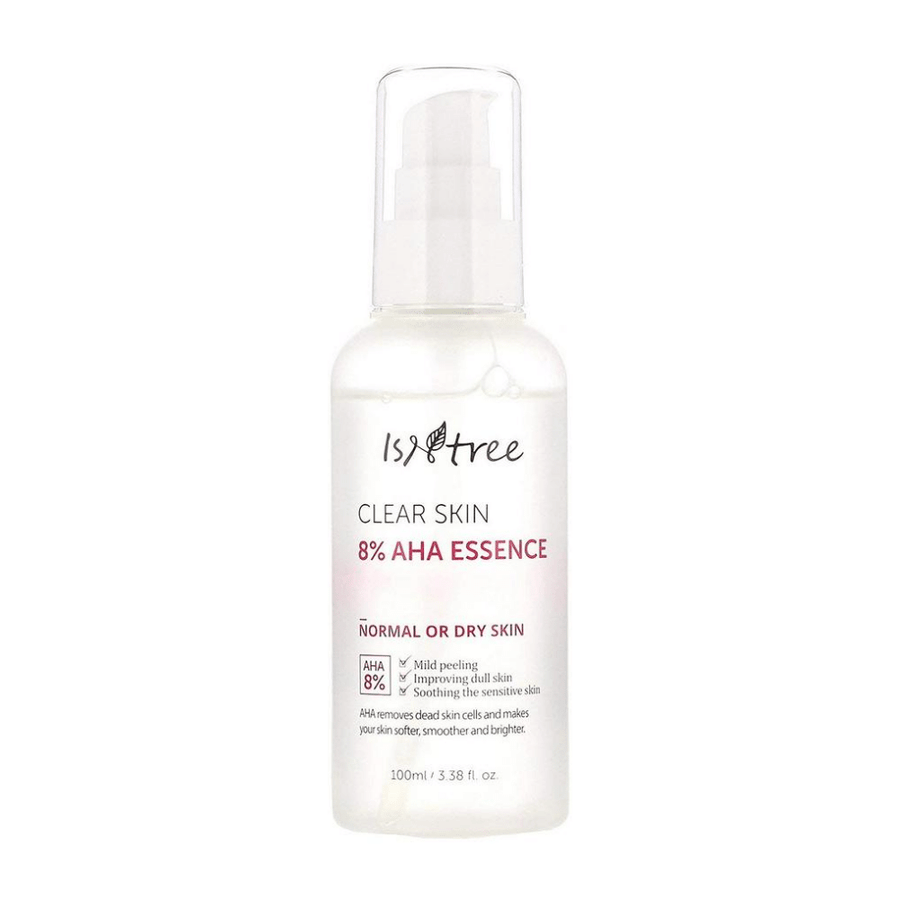 Isntree Clear Skin 8% AHA Essence 100ml med glykolsyra.